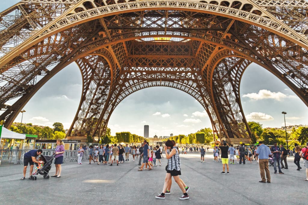 For the fourth consecutive day, the Eiffel Tower stands silent and inaccessible as workers in France's capital city continue their strike action.