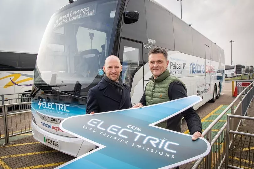 Stansted Airport launching 'state-of-the-art' electric coach next week