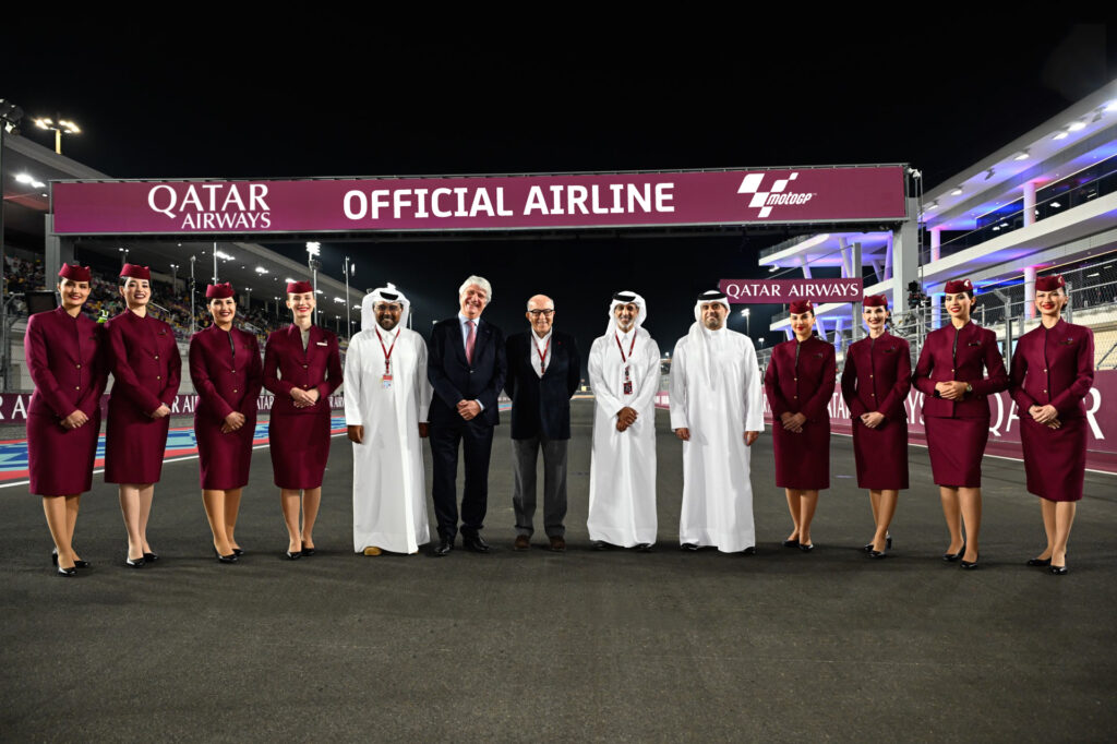 Qatar Airways Group has secured a significant partnership deal, marking its three-year tenure as the Official Airline Partner and Qatar Airways Cargo as the Official Cargo Airline Partner of MotoGP.
