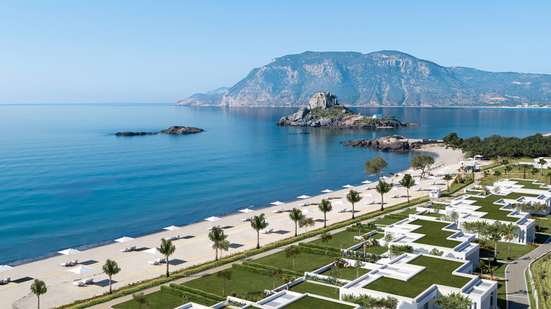 Nestled on the southwest coast of Kos, Ikos Aria is a luxurious all-inclusive resort that promises an experience like no other.