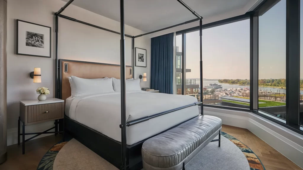 Nestled on the vibrant waterfront of the nation’s capital, Pendry Washington DC - The Wharf is a luxurious haven that offers a unique blend of classic American elegance and contemporary comfort.