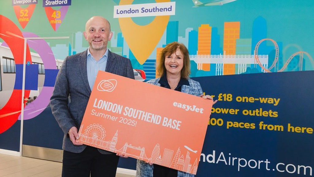 EasyJet is set to relaunch its base at London Southend Airport in March 2025, introducing six new routes and basing three A320 neo aircraft at the airport.