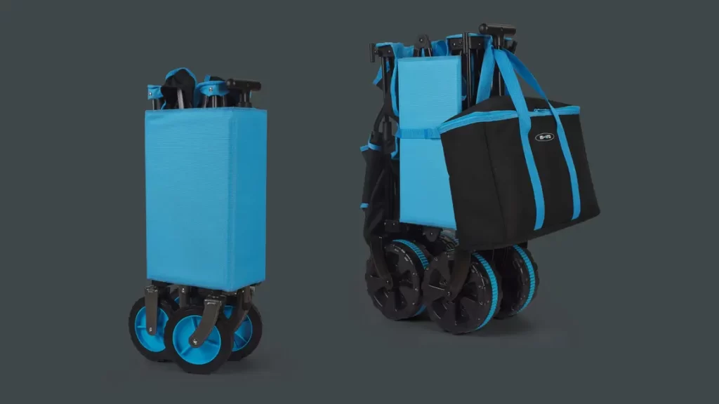 folded trolley