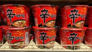 Seoul,,South,Korea,-,March,29,2023:,Korean,Instant,Noodle,