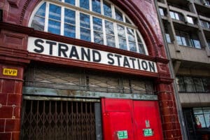 London,,Uk.,-,Feb,2,,2019:,Entrance,Of,The,Abandoned