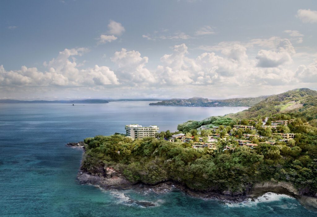 Waldorf-Astoria-Costa-Rica-Punta-Cacique-Aerial-View-Rendering