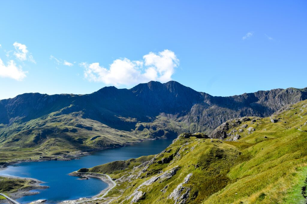 Views,Around,Snowdon,Mountain,Walk,,Pyg,Track,And,The,Miners