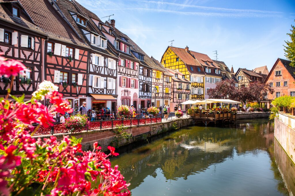 Dijon,,France,-,August,8,,2022,Water,Canal,And,Traditional