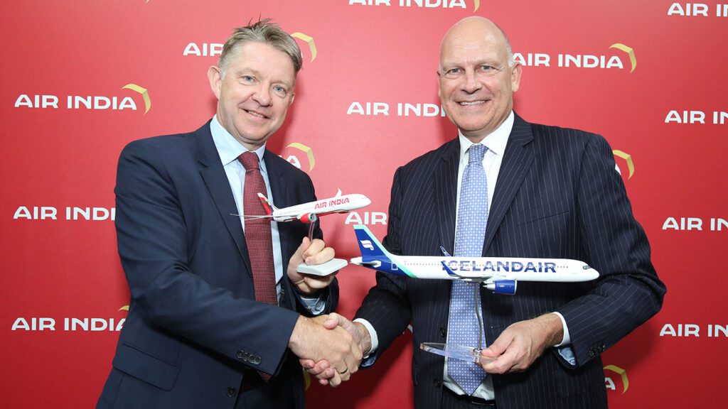 Air India and Icelandair have signed a new codeshare agreement aimed at significantly enhancing connectivity between India and Iceland, marking a milestone in travel and trade ties between the two countries.