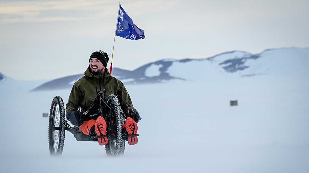 By the time the Twin Otter banks away and its engine noise fades into the white, Darren Edwards and his team will be alone on the coldest, driest continent on Earth.
