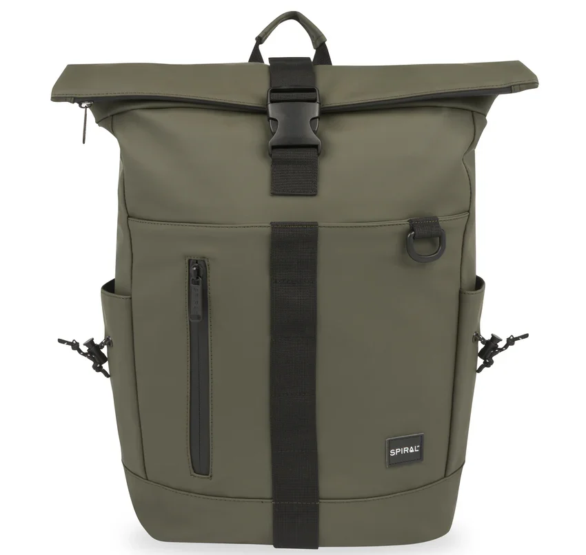 Transporter_Deluxe_30L_Backpack_-_Olive_-_Front