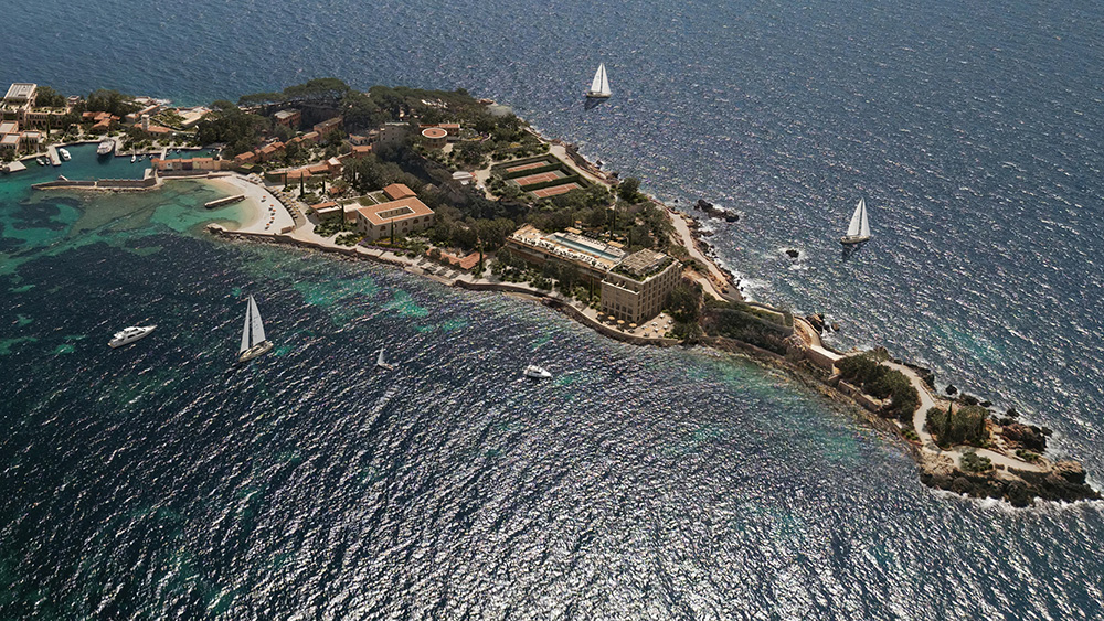 Zannier Bendor, south of france Opening: Spring Owned by the family behind Pernod Ricard, this 17-acre private island off the Provençal coast blends Riviera glamour with cultural depth.