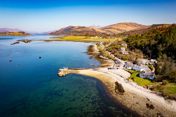 The_Wee_Hotel_Company__medium-sized_1745992_DJI_0866 The Pierhouse Hotel at Port Appin partners with Oban's Coastal Connection to offer business travellers private boat charters around Argyll's coast and islands from summer 2026.