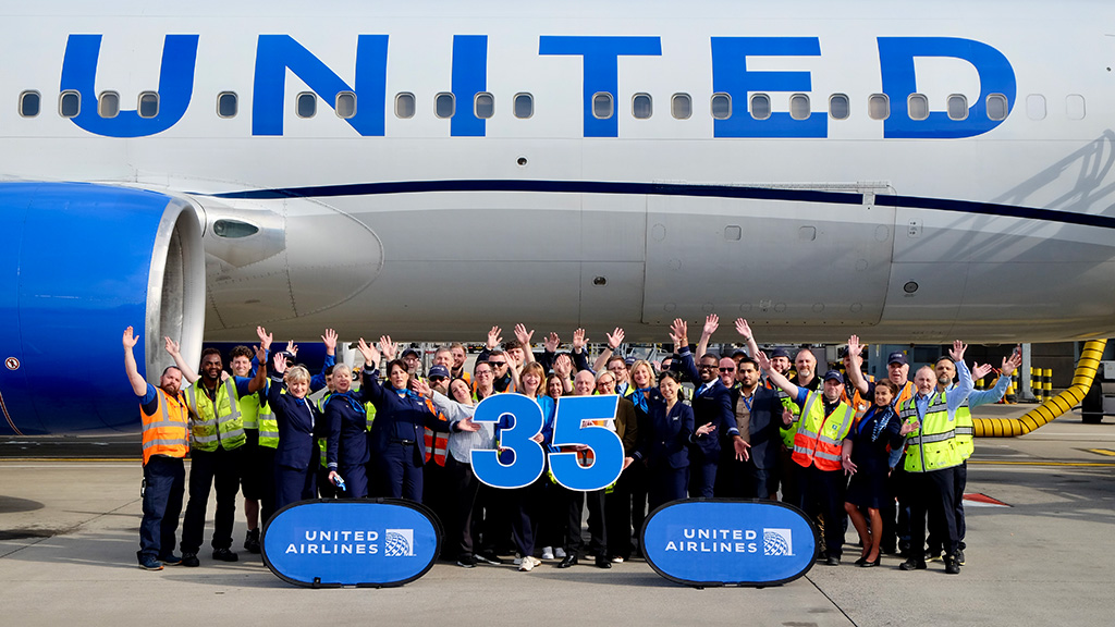 United Airlines is celebrating 35 years of transatlantic service from London Heathrow this month, marking the milestone with the imminent launch of its brand-new Boeing 787-9 Dreamliner on the prized London–San Francisco route.
