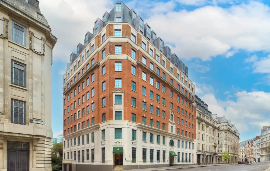 The-Derby-London-City-Curio-Collection-by-Hilton-Exterior