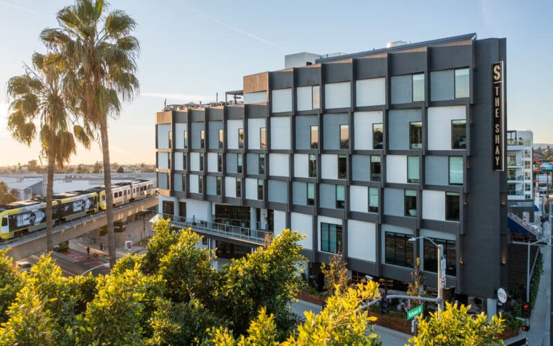 Culver City is fast becoming Los Angeles's leading bleisure base. Inside The Shay, a Destination by Hyatt, blending coworking, meetings and rooftop leisure.