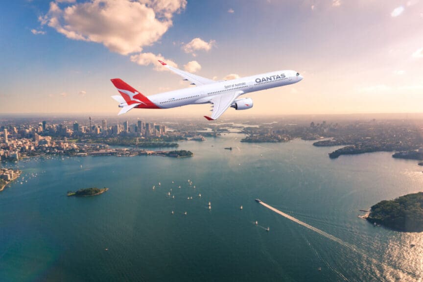 Qantas A350 1000 Scaled