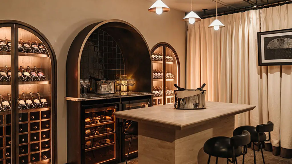 Gleneagles turns its century-old wine cellar into a private Dom Pérignon dining room