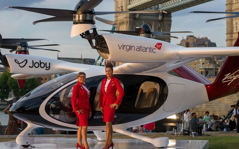 Virgin Atlantic signs binding deal to sell Joby air taxi flights from Heathrow and Manchester