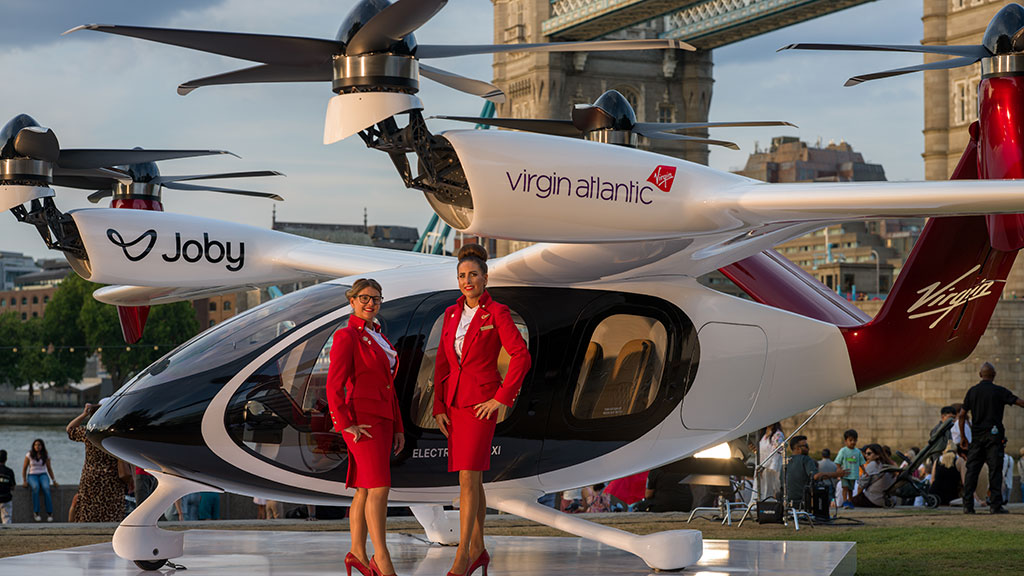 Virgin Atlantic signs binding deal to sell Joby air taxi flights from Heathrow and Manchester