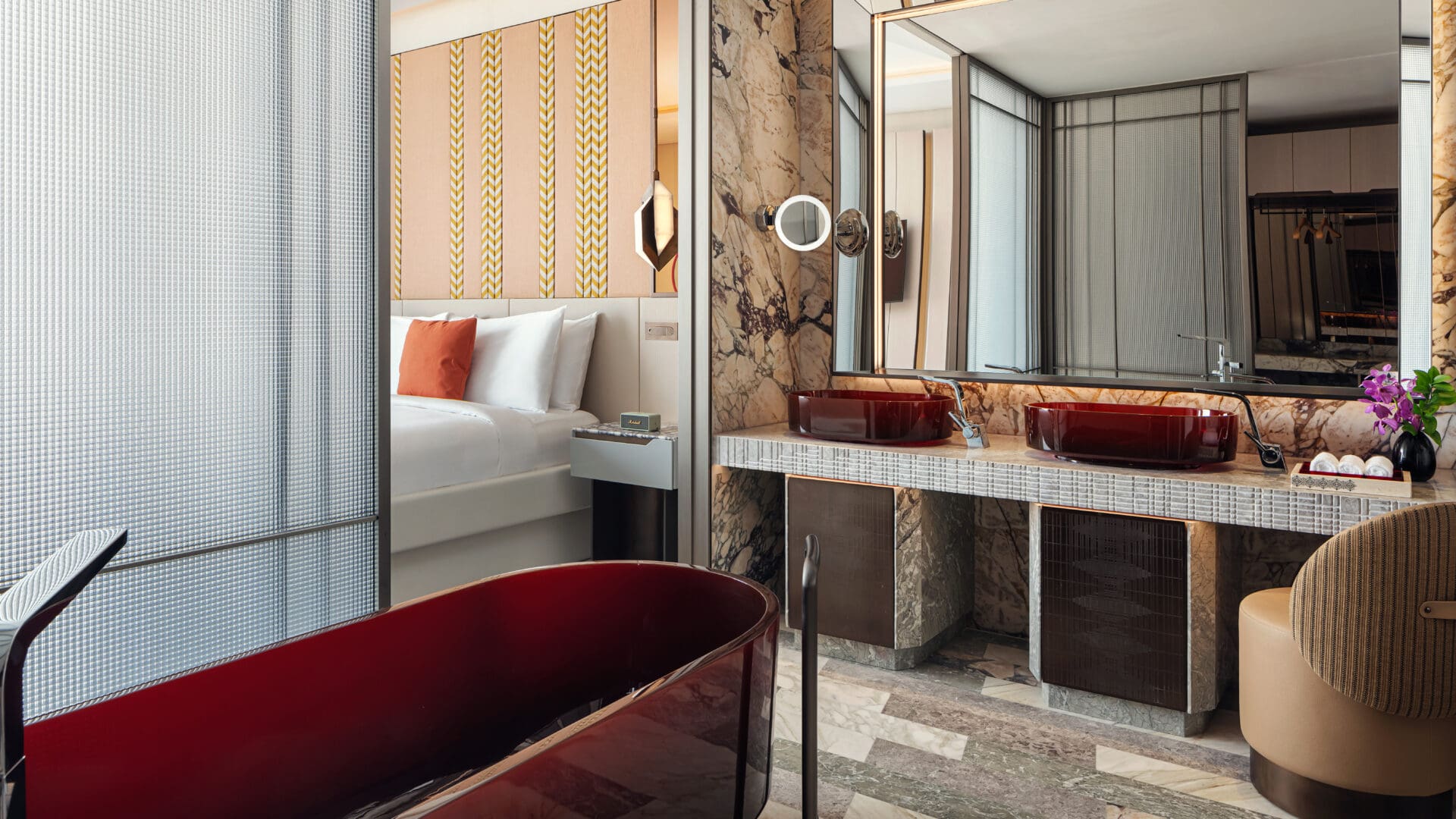 W Riyadh - KAFD_Penthouse Bathroom
