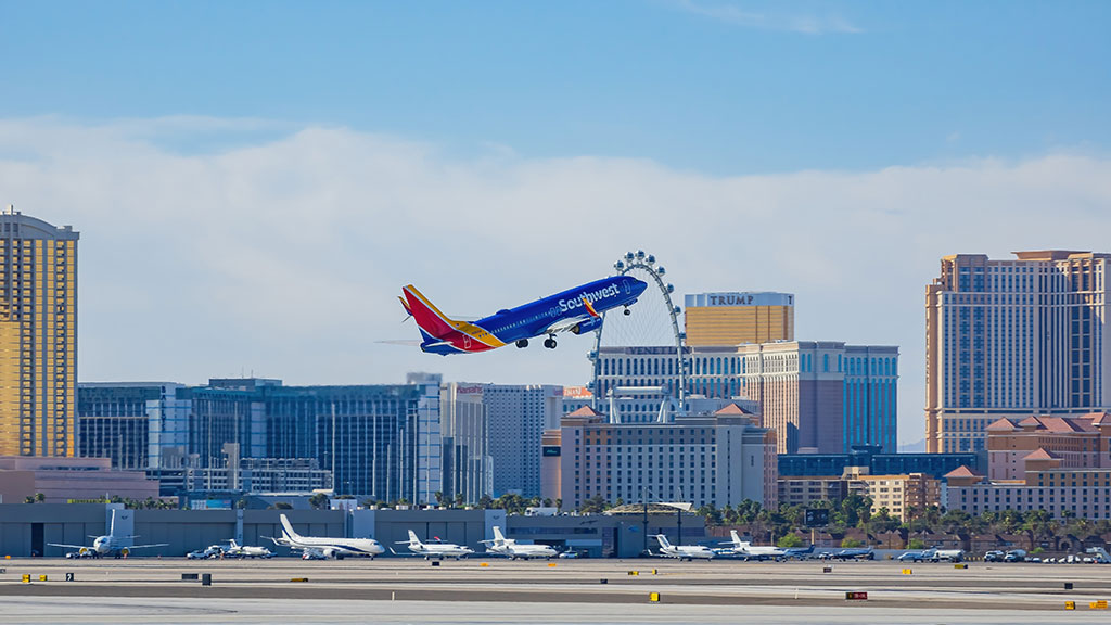 Harry Reid International Airport, the main gateway to Las Vegas for UK business travellers, will receive around $3.5 million in federal funding to rehabilitate pavement and plan future improvements, part of a package worth almost $30 million for airports across Nevada.