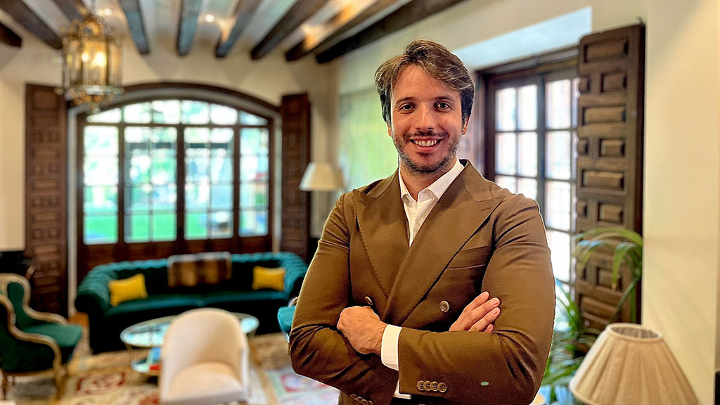 Juan Vidal, general manager of La Casa del Presidente in Ávila, talks to Richard Alvin about quiet luxury, a Repsol Sol in four months, and leaving Hyatt in Madrid to run a ten-room hotel in his home town.