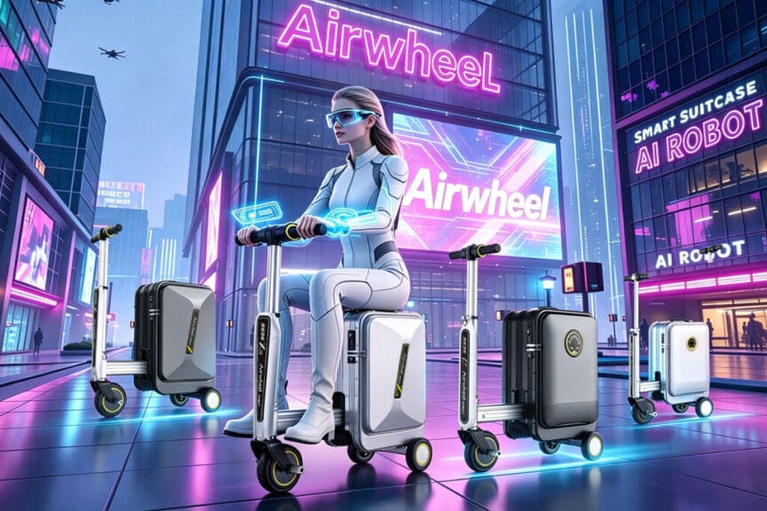 Airwheel Luxury Luggage Scaled