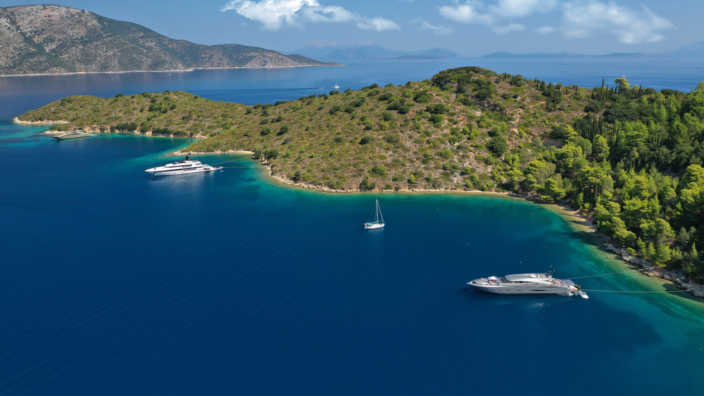 Aerial,Photo,Taken,By,Drone,Of,Caribbean,Tropical,Exotic,Steep