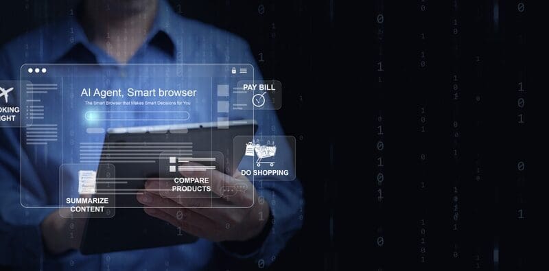Ai-powered,Smart,Browser,System,Performing,Digital,Tasks,Automatically,Such,As