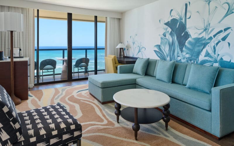 OUTRIGGER Waikiki 1bed DH Oceanfront Suite Makai View