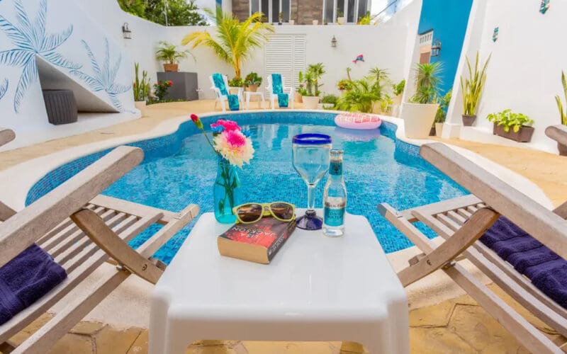 vacation rental, hotel, holiday house, bed and breakfast, cozumel airbnb