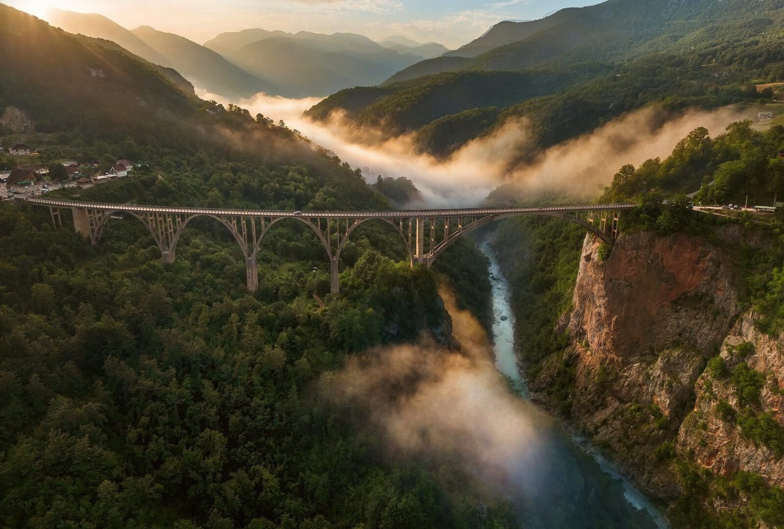 Montenegro Tara Bridge Durdevica Scaled