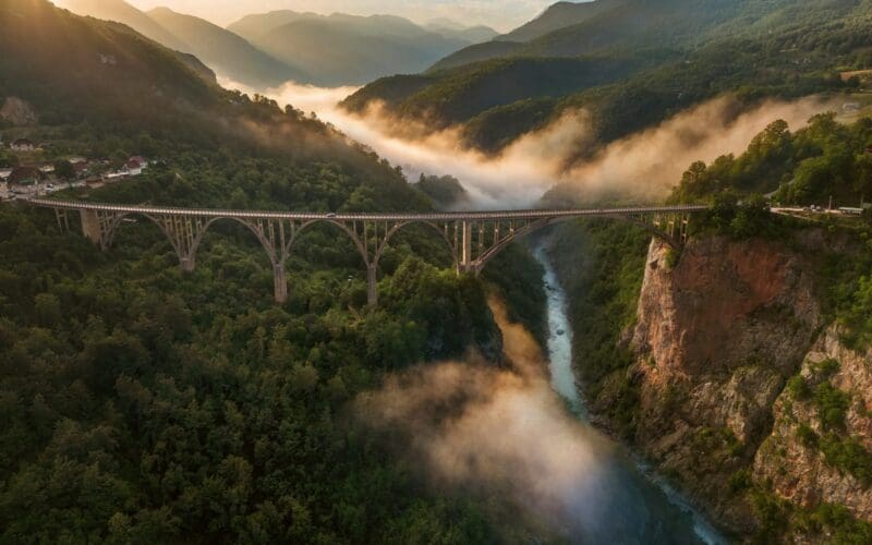 Montenegro Tara Bridge Durdevica Scaled