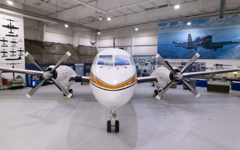 Walts Plane In Pac Hangar 1